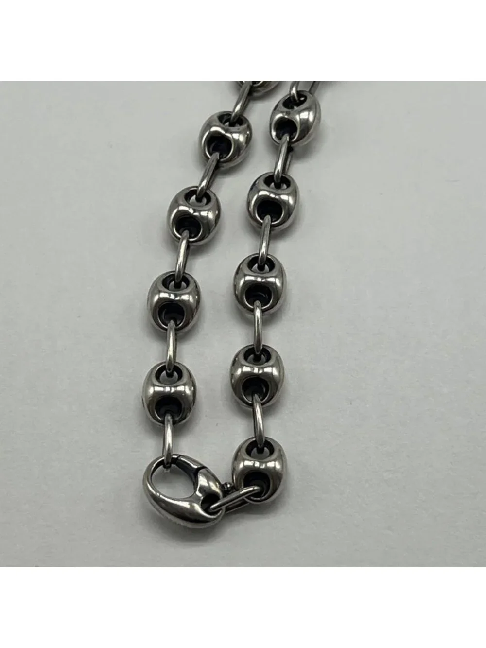 Gucci Marina Chain Whale Tail Necklace 925 Sterling Silver